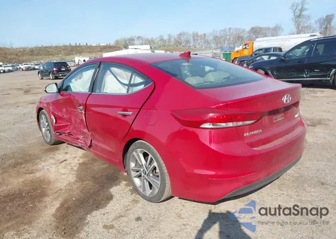 2017 Hyundai Elantra Limited z USA, uszkodzony, nr VIN KMHD84LF5HU067047
